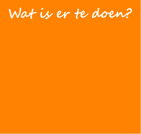 Wat is er te doen?
